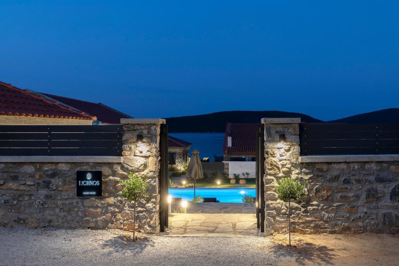 Lichnos Luxury Suites Sourpi Eksteriør billede