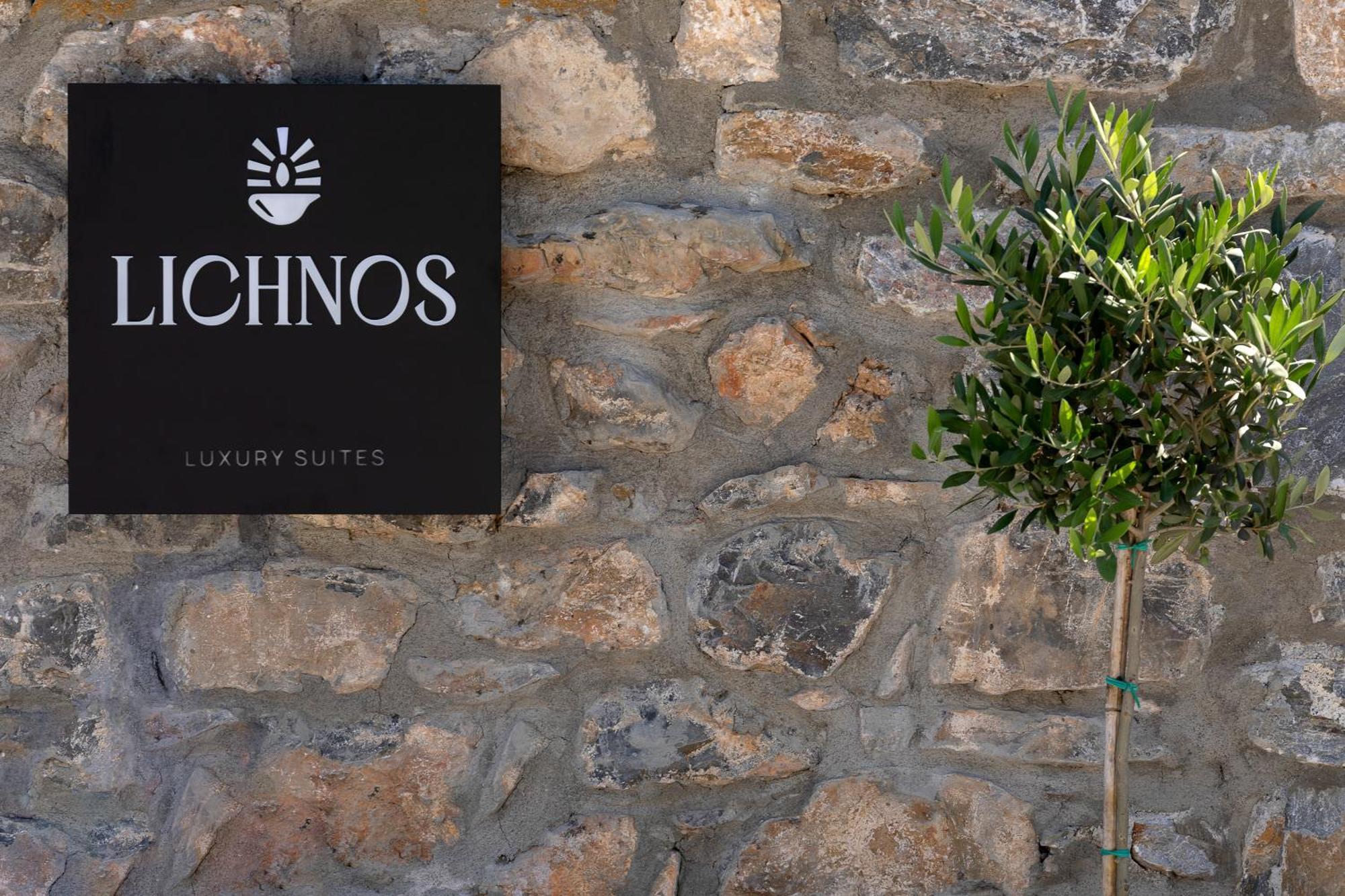 Lichnos Luxury Suites Sourpi Eksteriør billede